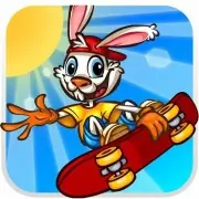 Lapin Patineur Bunny Skater