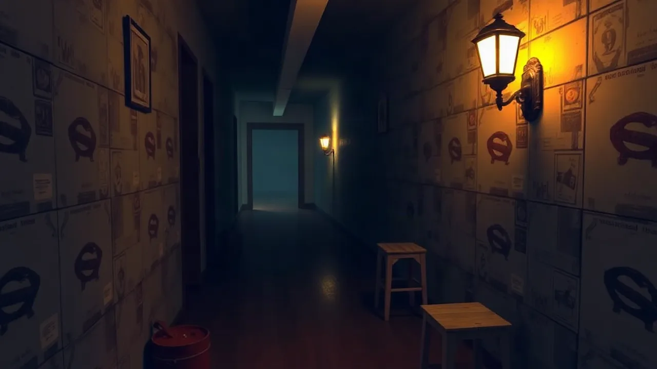 Escape the Infinite Backrooms on CrazyGames Now image