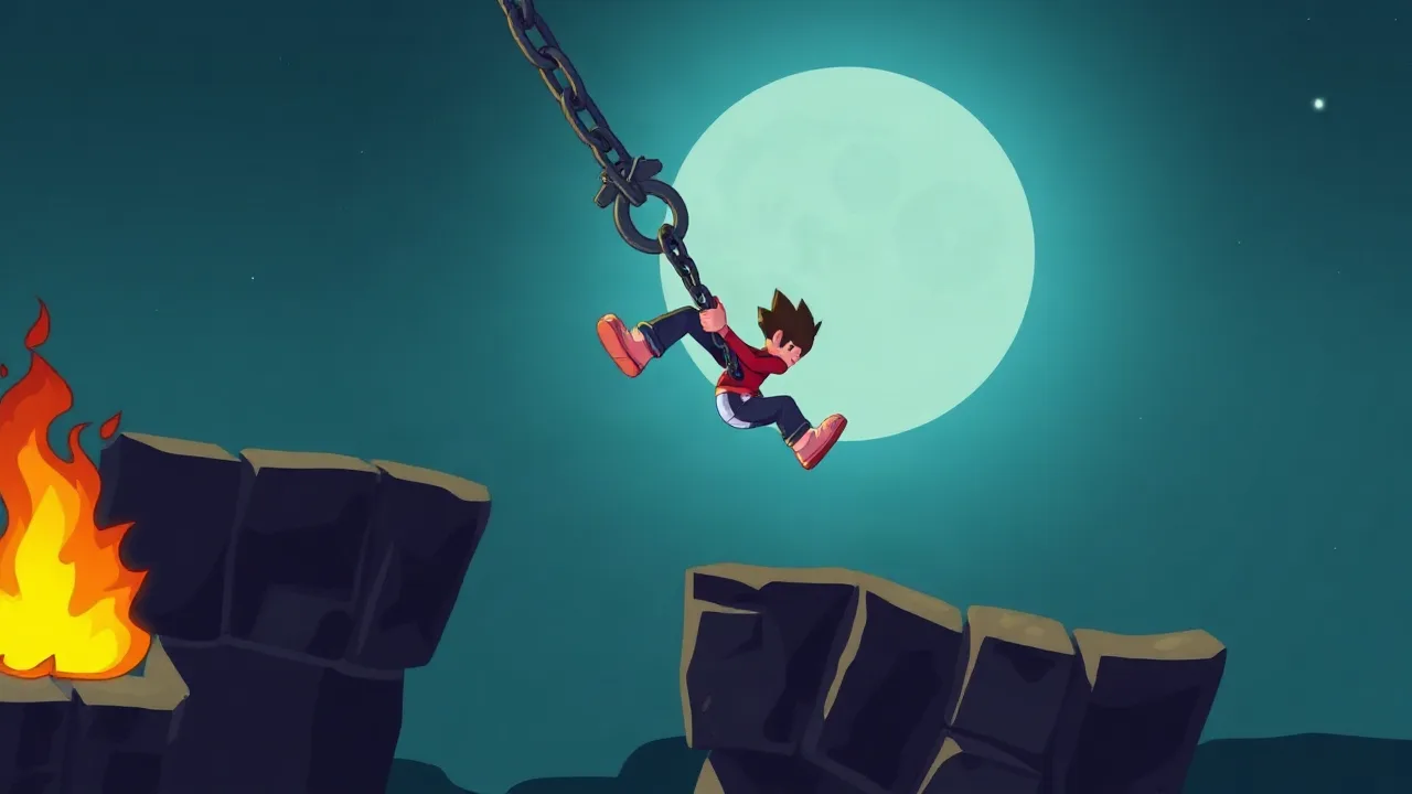 Hookman Stick: Master the Chain Grapple Mechanics image
