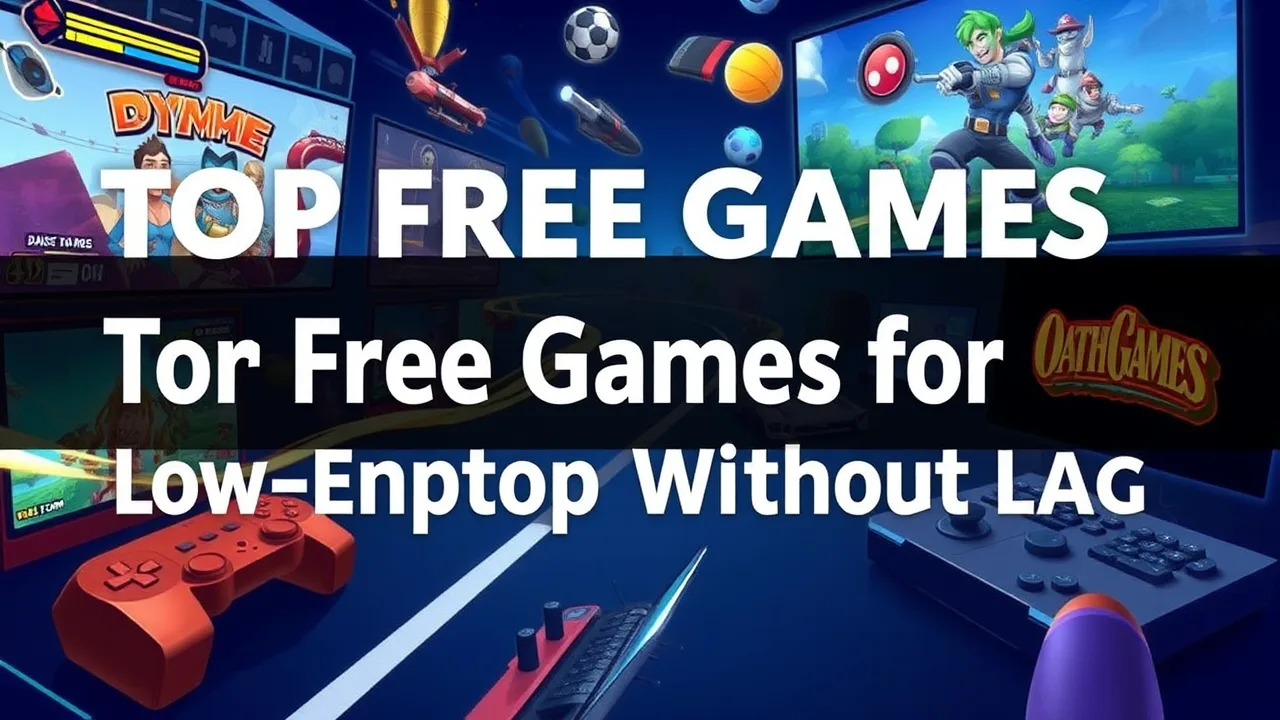 Exploring Top Free Games for Low-End Laptops Without Lag image