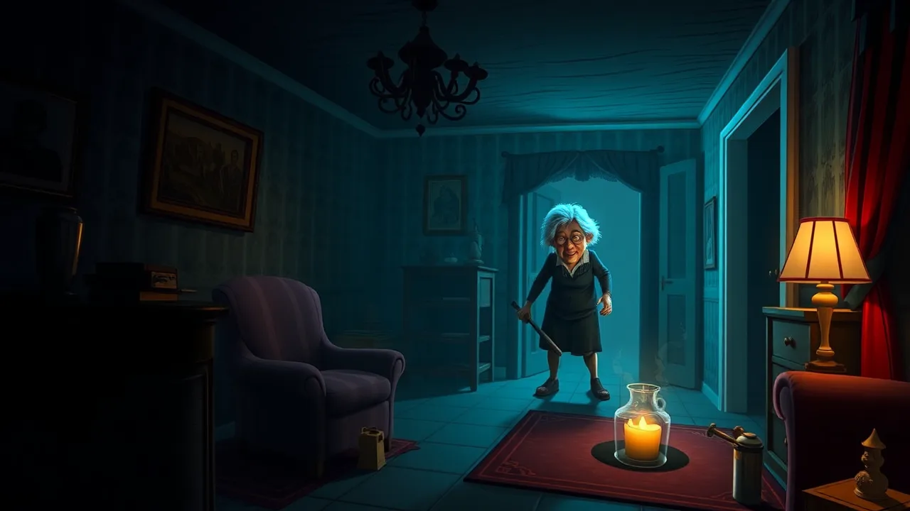 Escape the Terrifying Granny 2 on Crazy Games image