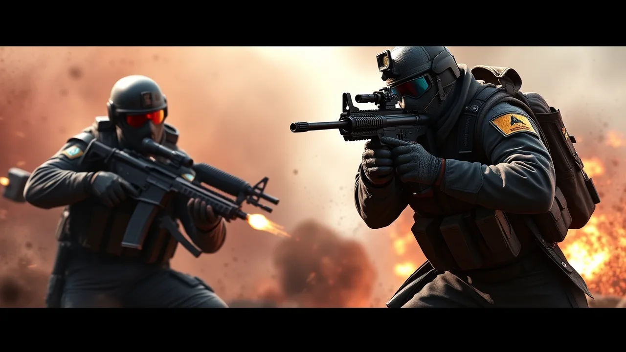 Tactical Showdown: SWAT vs Mercenary Combat image