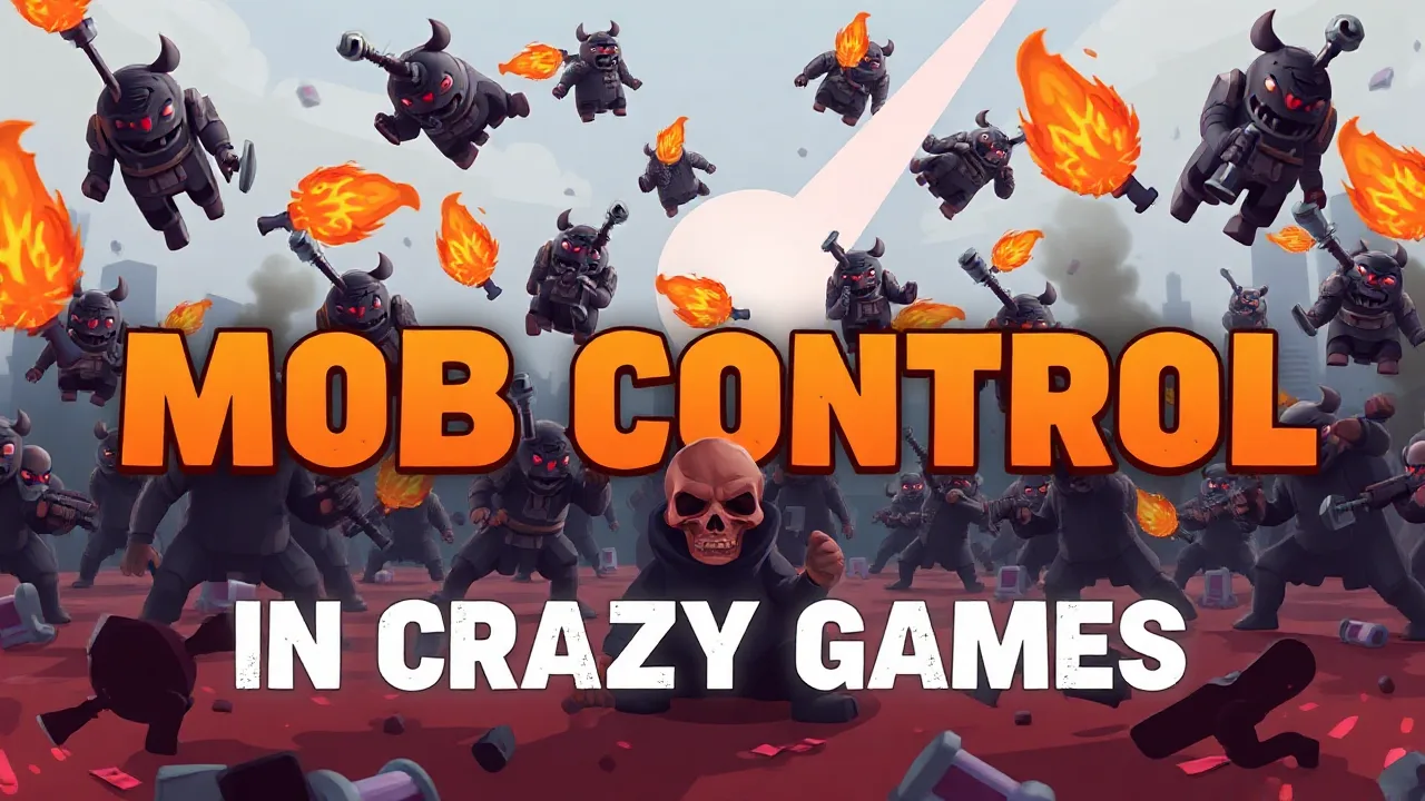 Explore the Thrills of Mob Control in Crazy Games image