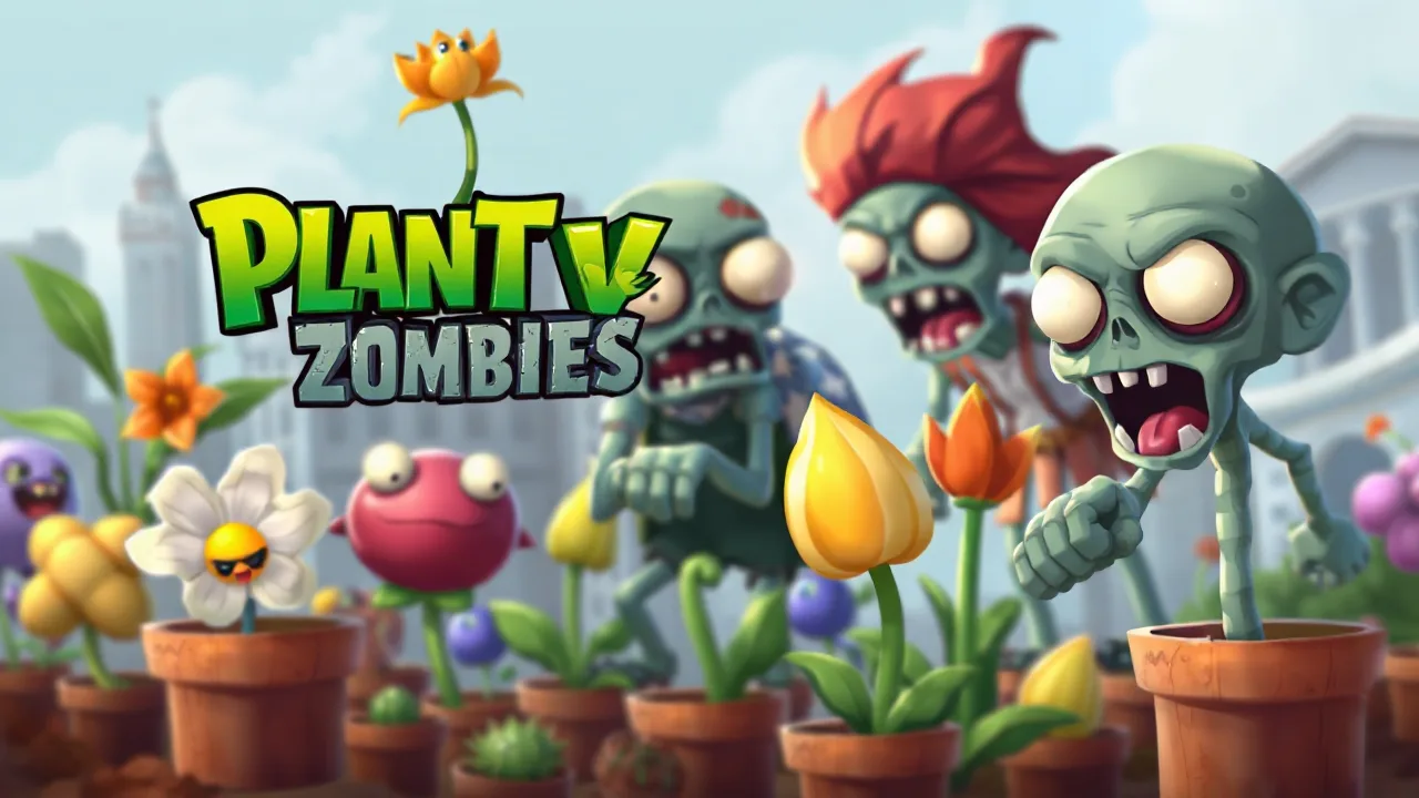 Explore the Fun of Plant vs Zombie Crazy Games Today image