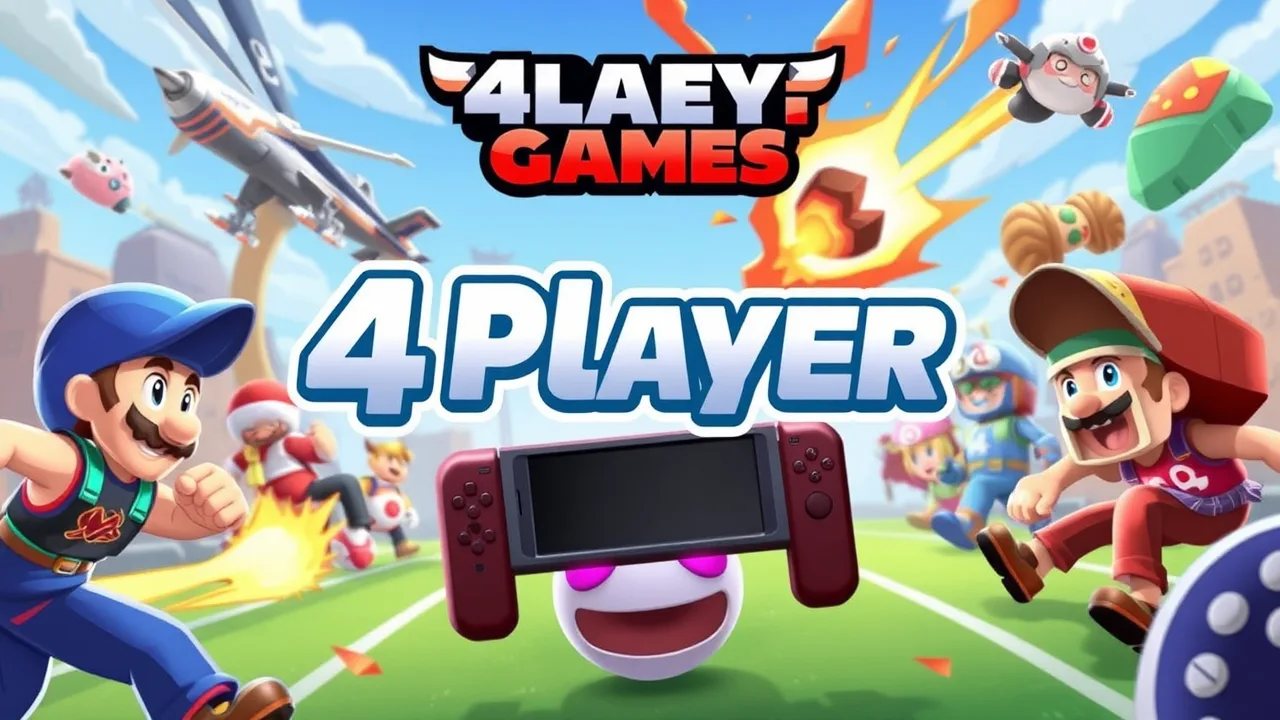 Discover Exciting 4 Player Games on Crazy Games Today image