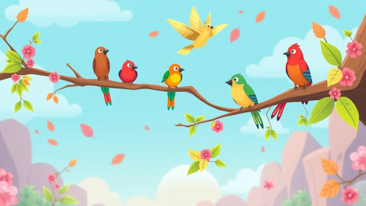 Discover the Joy of Playing Birds on a Branch Game image