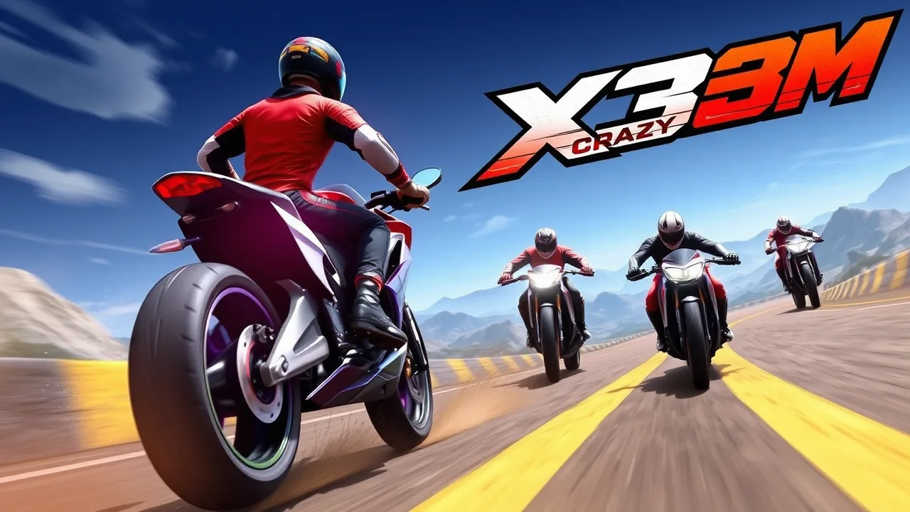 Experience the Thrill of Moto X3M Crazy Games Today image
