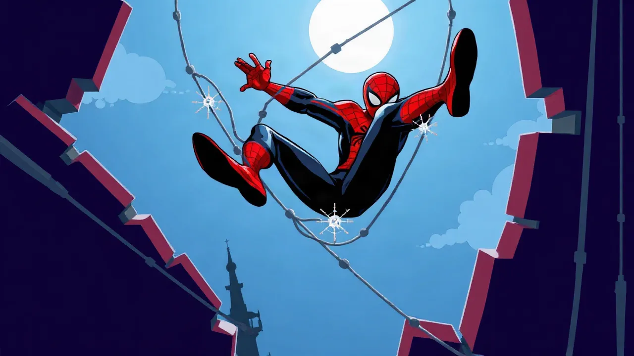 Crazy Game Spider-Man Web-Slinger Puzzles image