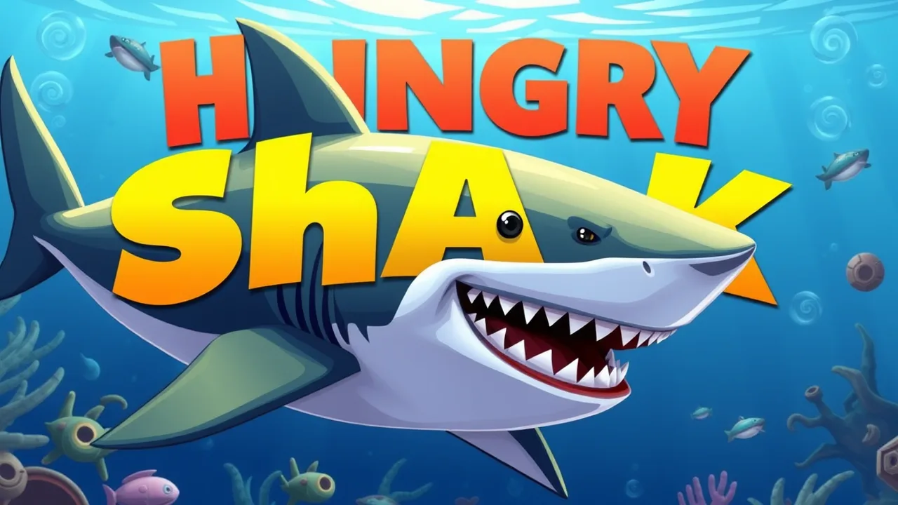 Dive into the Thrills of Hungry Shark Crazy Games image