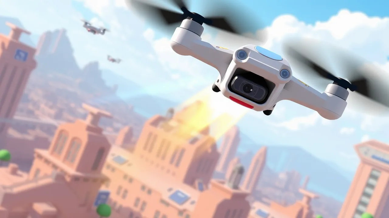 Discover Exciting Drone Games on Crazy Platforms image