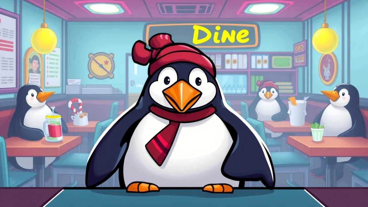Explore Penguin Diner Fun on BestCrazyGames Today! image