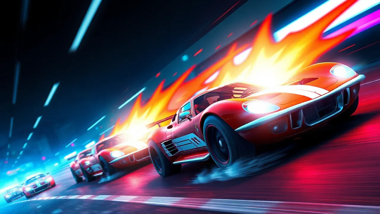 Explore the Thrills of Unblocked Speed Stars Racing Fun image