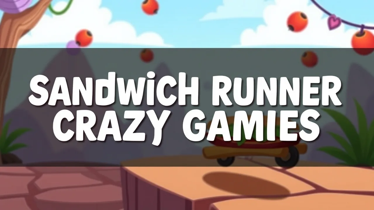 Master the Fun of Sandwich Runner Crazy Games Today image