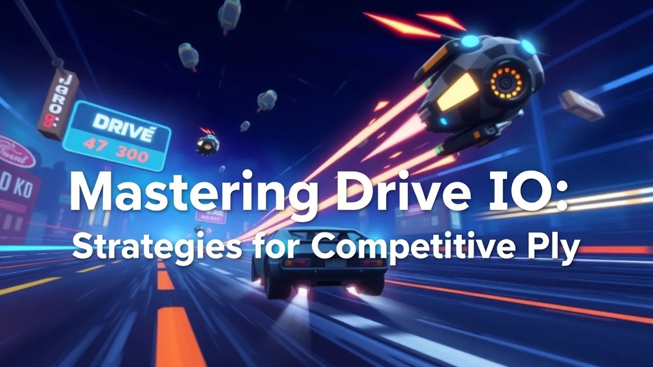 Mastering Drive IO: Strategies for Competitive Play image