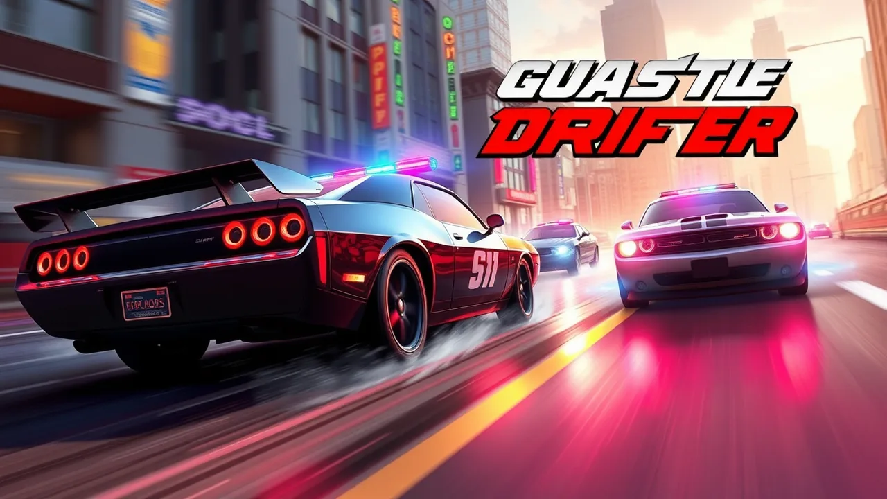 Experience Thrills with Police Chase Drifter Gameplay image