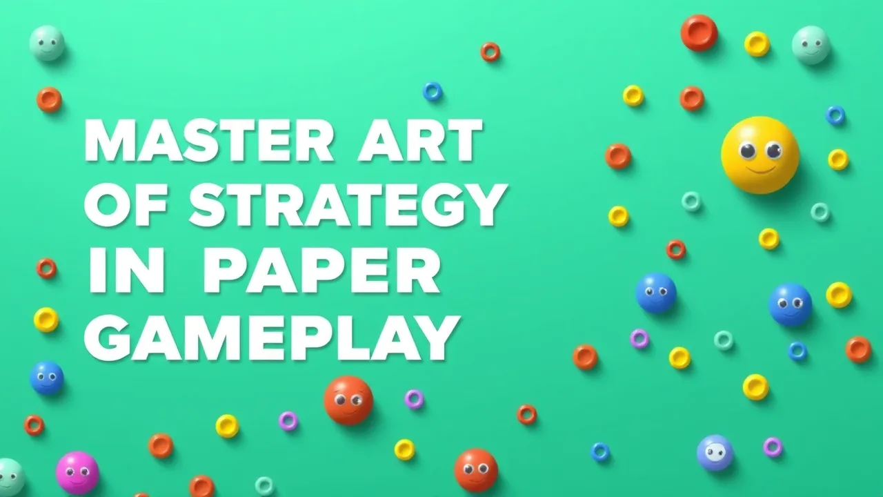 Master the Art of Strategy in Paper Agar Io Gameplay image