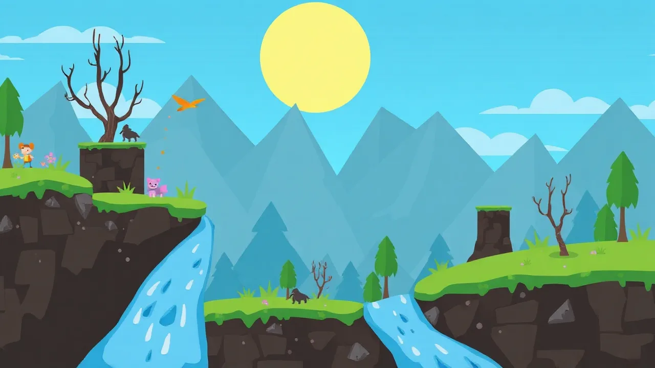 Mastering the Fall Mechanics in Justfall.fall image