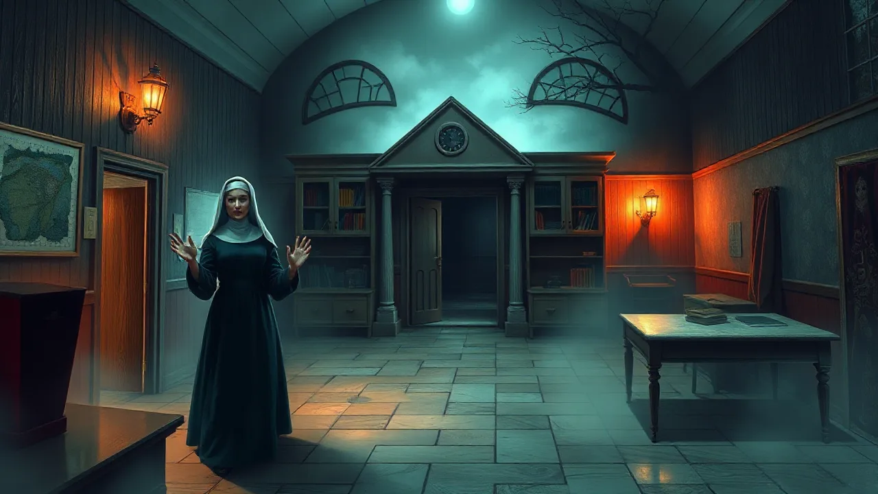 Explore the Secrets of Evil Nun Schools Out Gameplay image