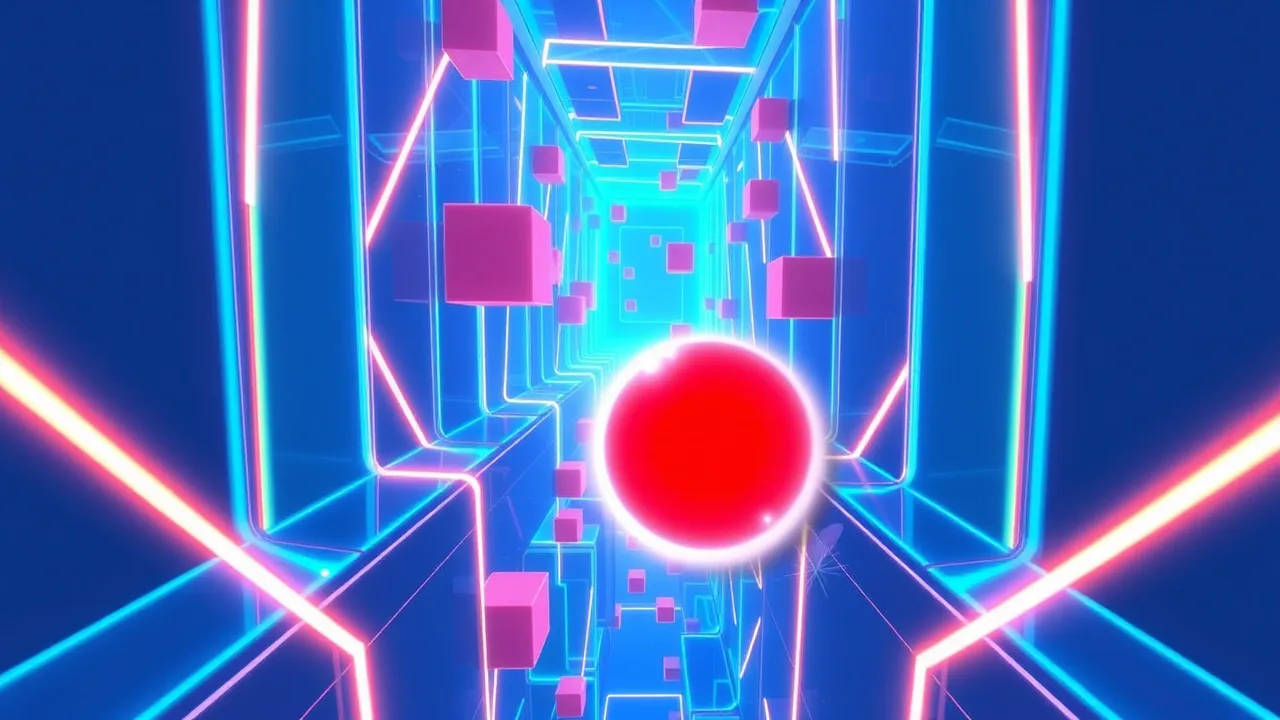 Ball Surfer 3D Unblocked: The Ultimate Browser Velocity Challenge image