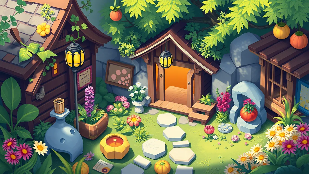 Solving Puzzles in garten of banban 2 online