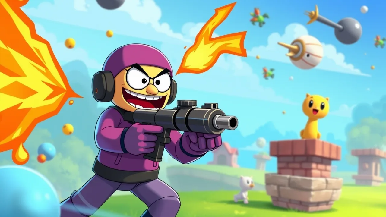 Experience Laughter with Crazy Games Funny Shooter 2
