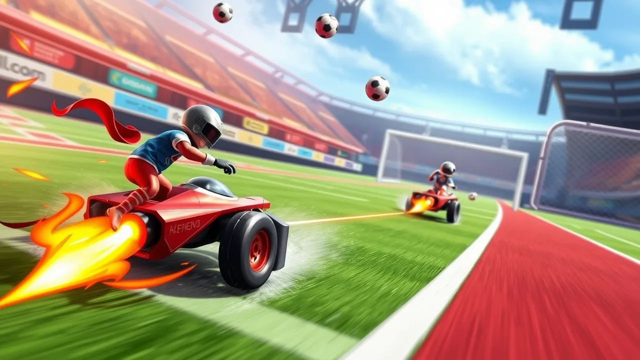 Experience Rocket Soccer Derby Free Like Never Before
