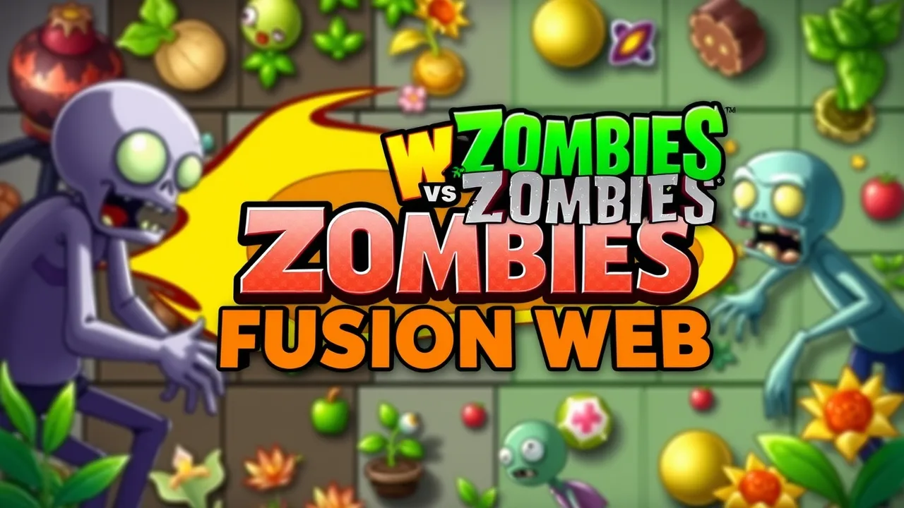Exploring Strategies in Plants vs Zombies Fusion Web image