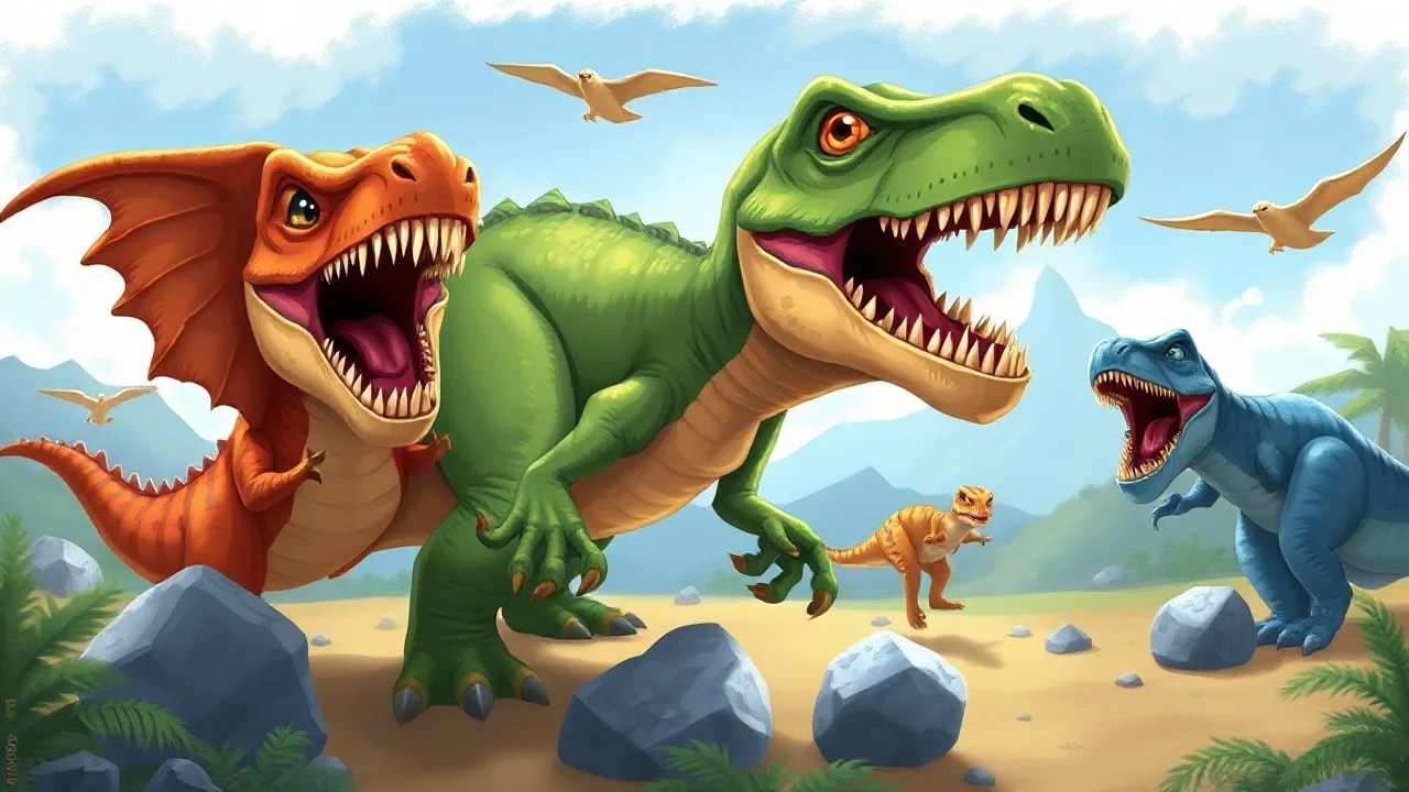 Unleash Your Creativity with Dino Merge Master Game image
