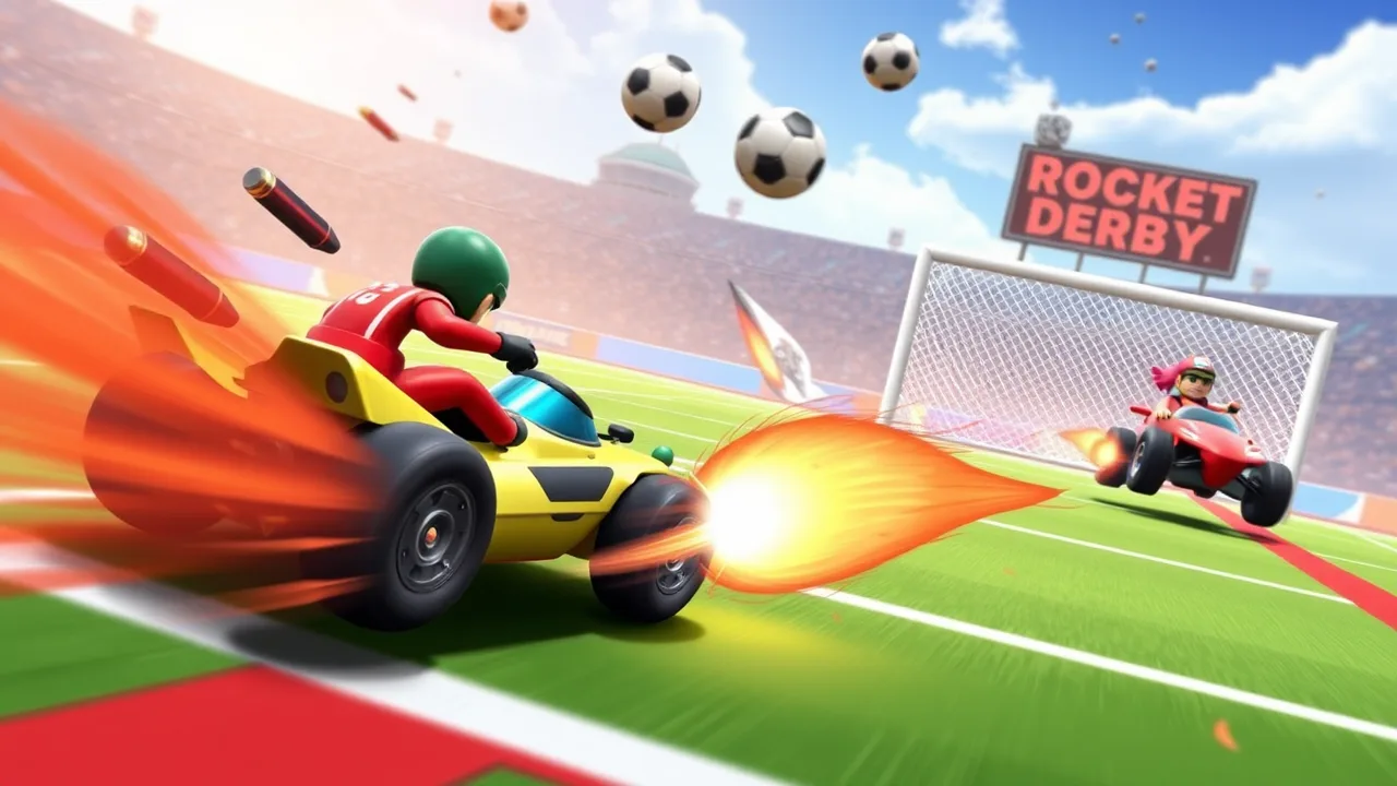 Exploring Rocket Soccer Derby Unblocked Games for Fun Play image