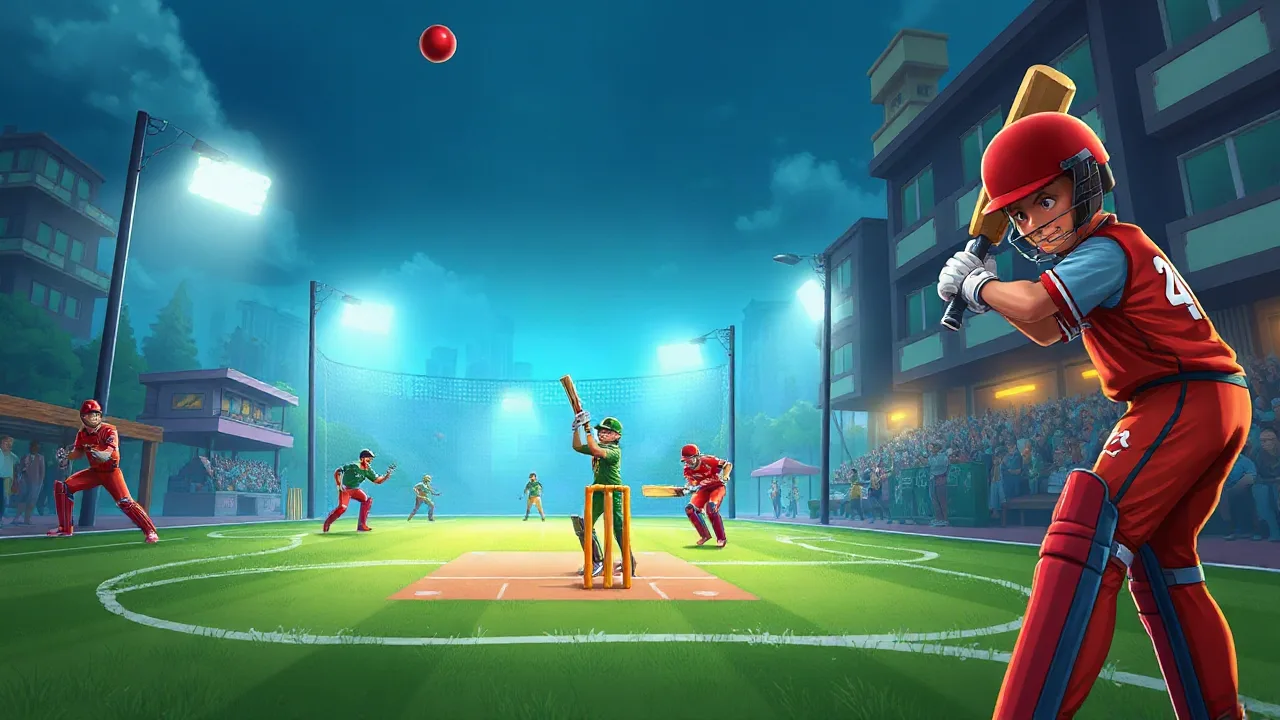 Gully Cricket Game Online: Master Street Cricket Tactics image