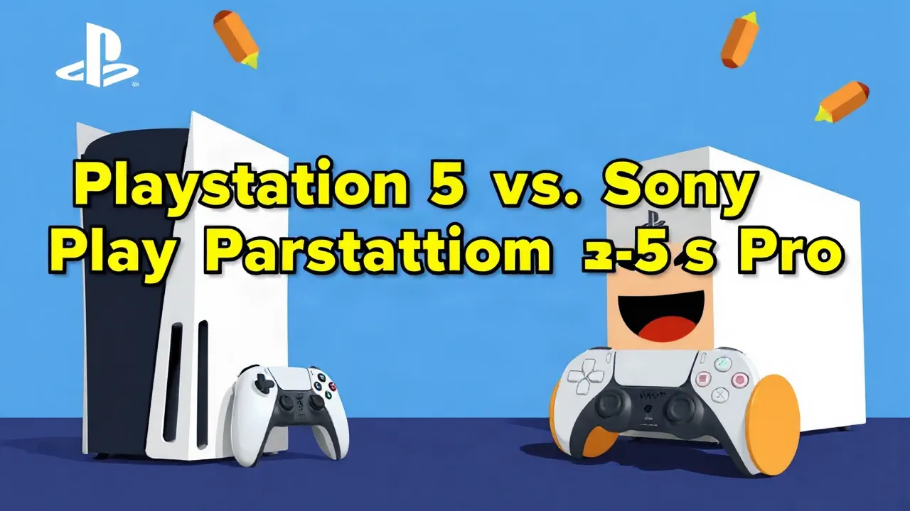 Playstation 5 vs Sony Play Station 5 Pro Specs Compared image