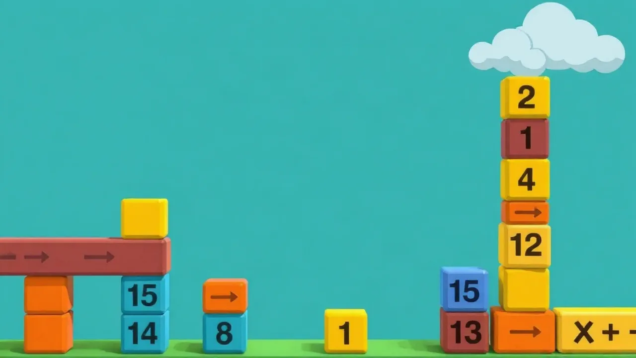 Multiplication Blocky: Master the Art of Stacking Numbers image