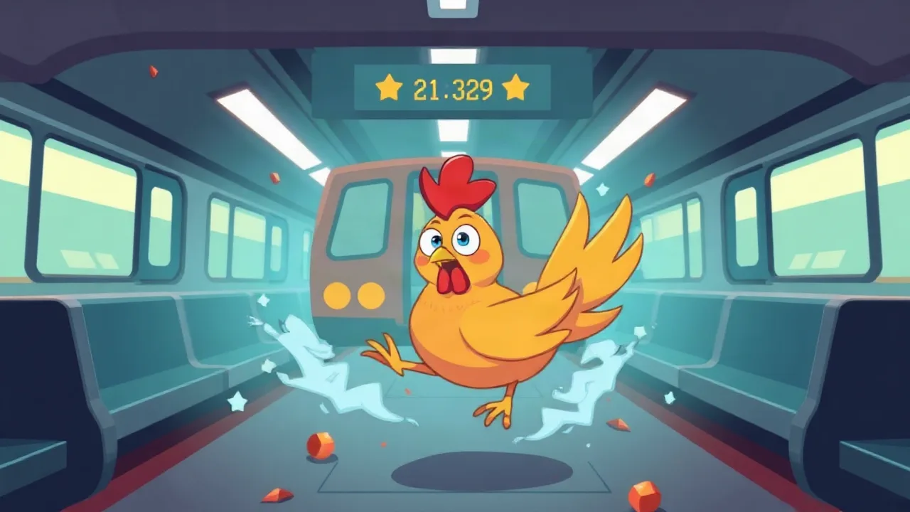Chicken Subway Crash Game Strategies for High Scores image