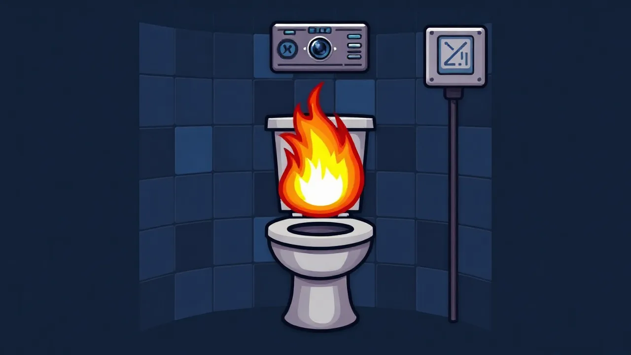 Skibidi Toilet Game on Crazy Games Awaits image