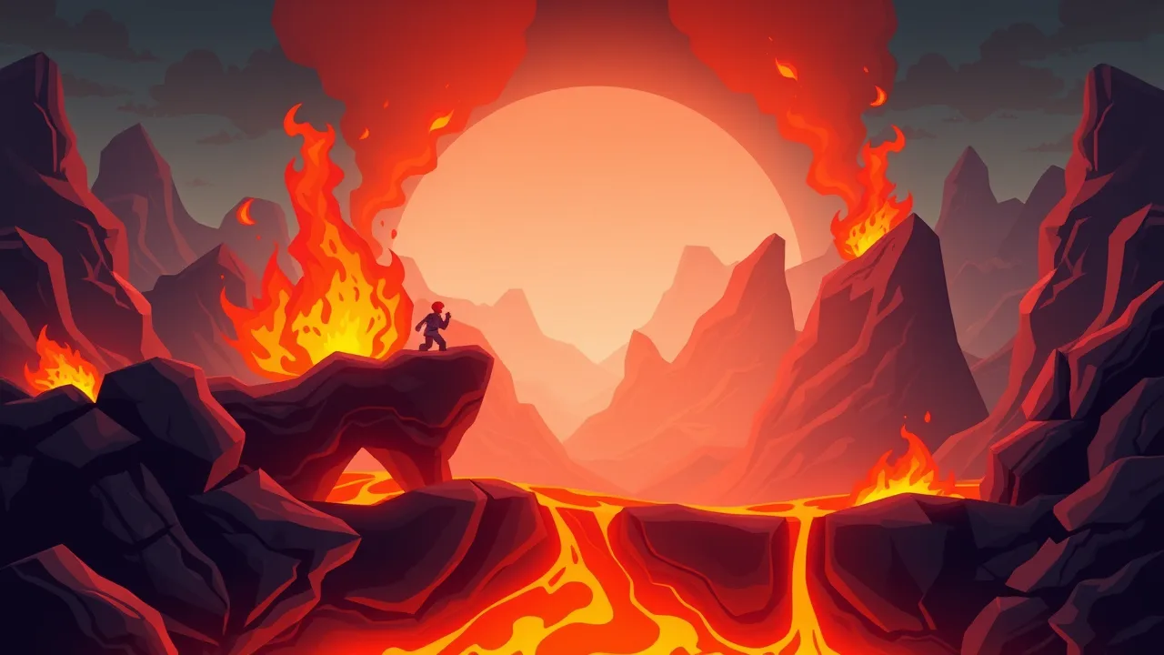 Explore strategies to thrive in survive lava for brainrots game image