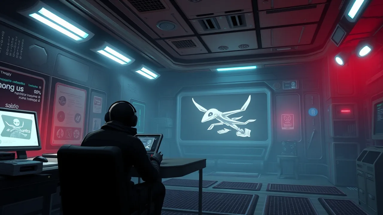 Experience the Thrill of Deception with Among Us Play Online image