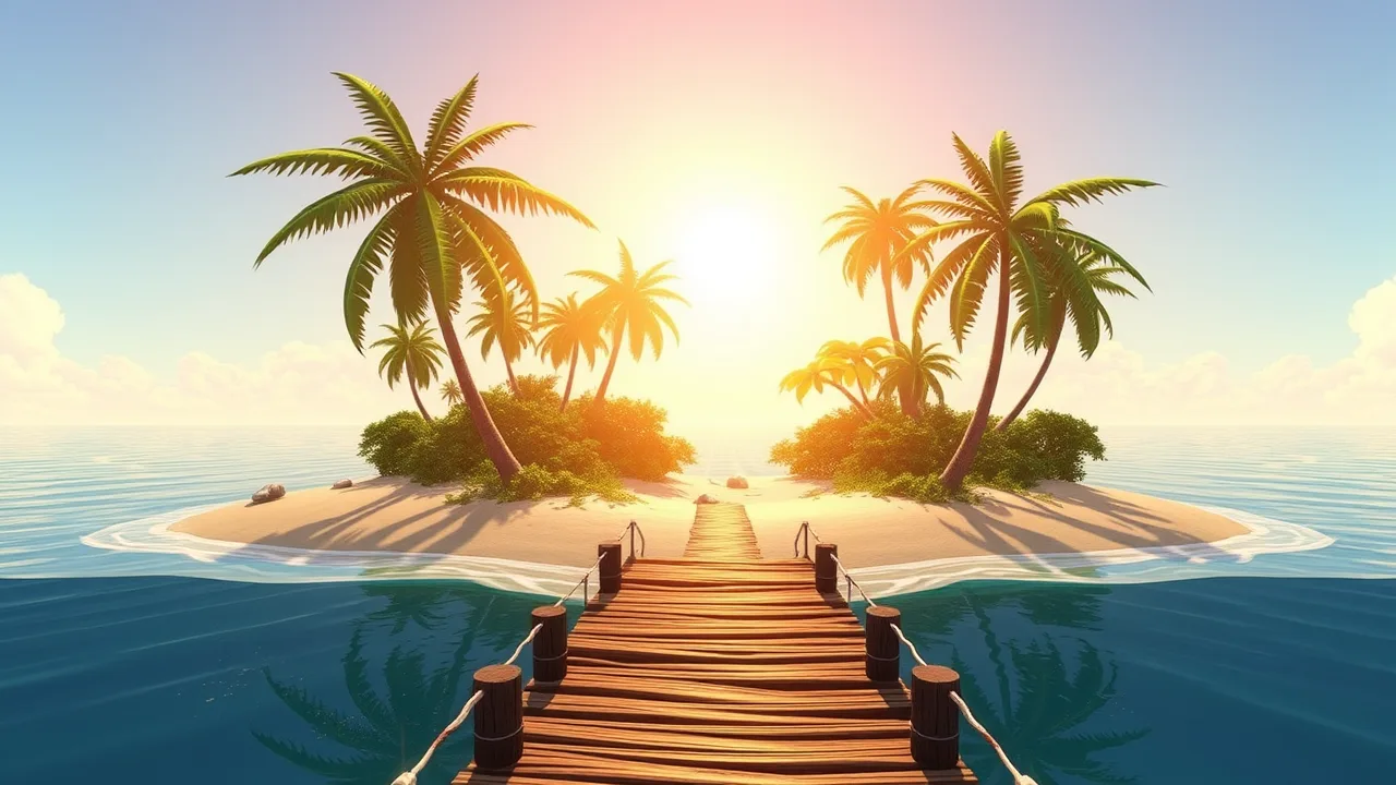Experience the Ultimate island survival 3d Adventure image