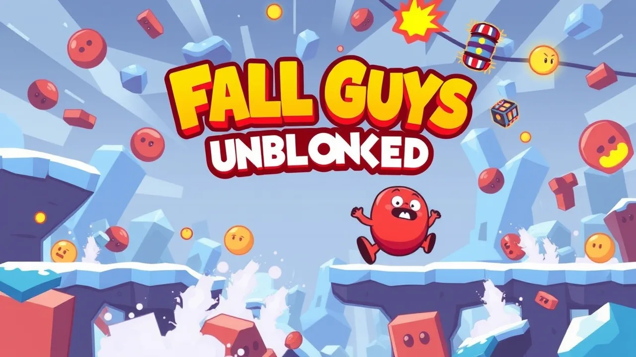 Fall Guys Unblocked Party Chaos image