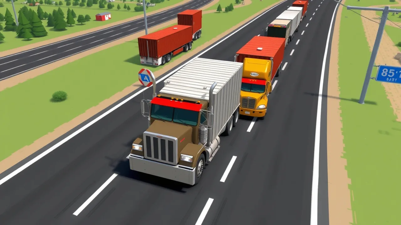 Free Browser Game Unblocked cluster truck unblocked image