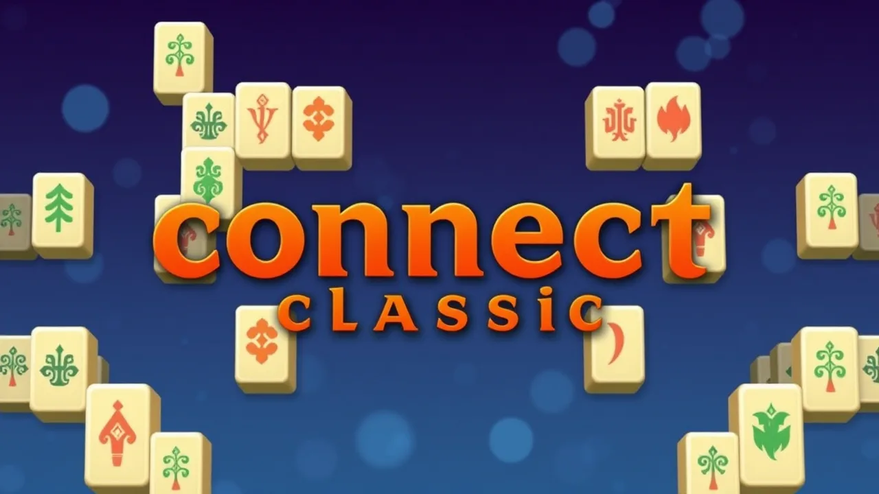 mahjong connect classic: The Browser Tile-Link Puzzle You Can Play Anywhere image