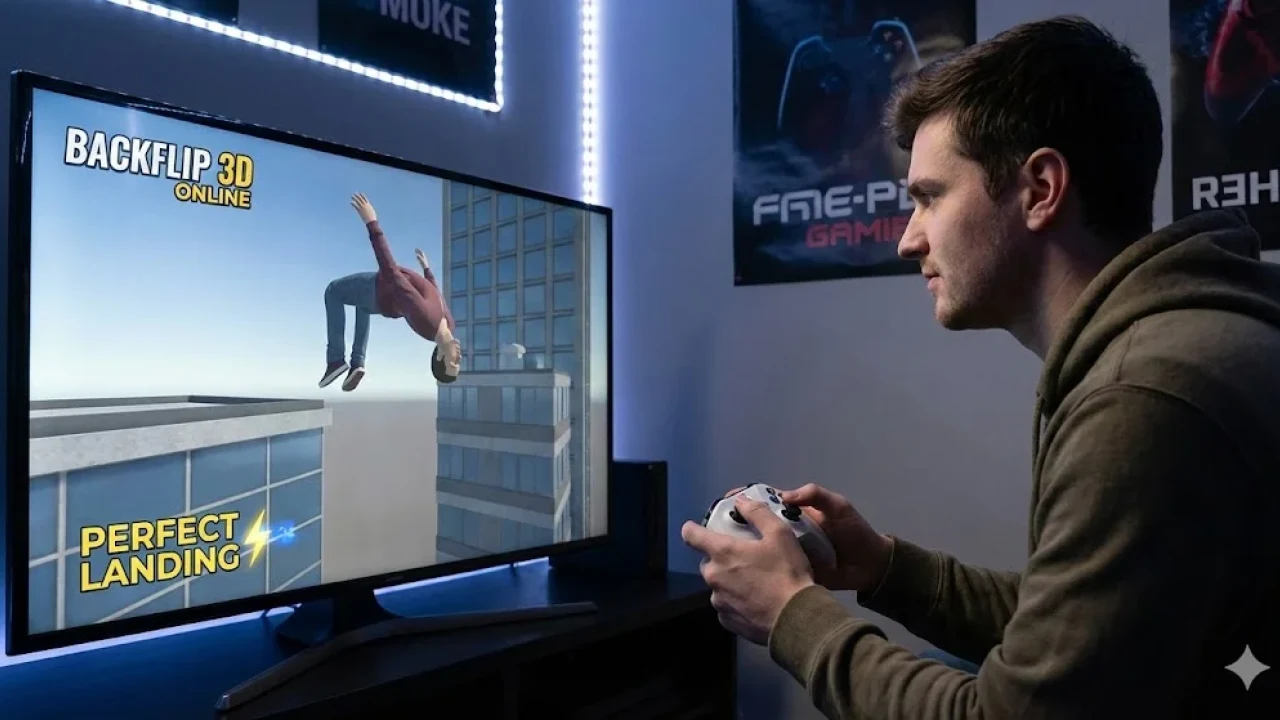 Master the Art of Gravity in Backflip 3D Online