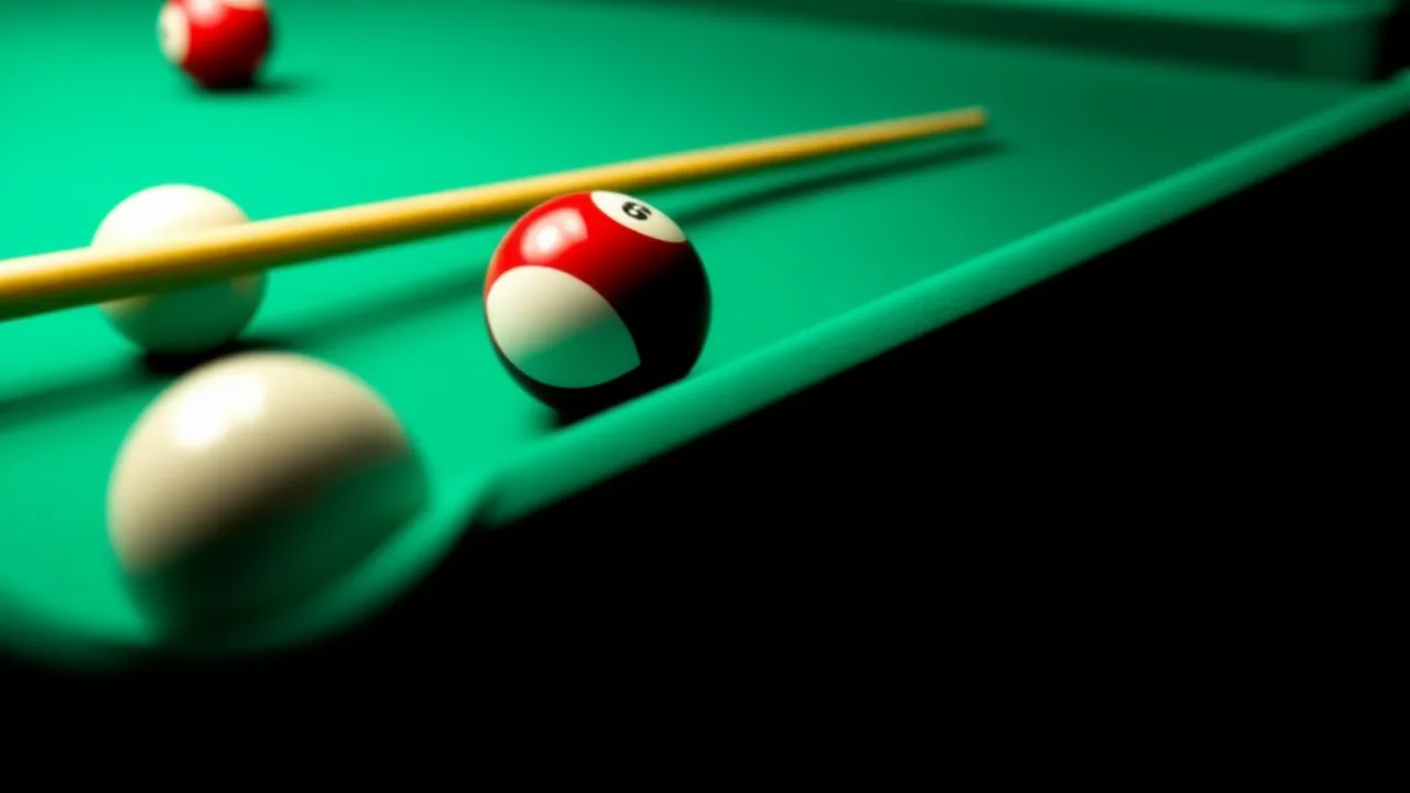 Master the Table in pool games unblocked image