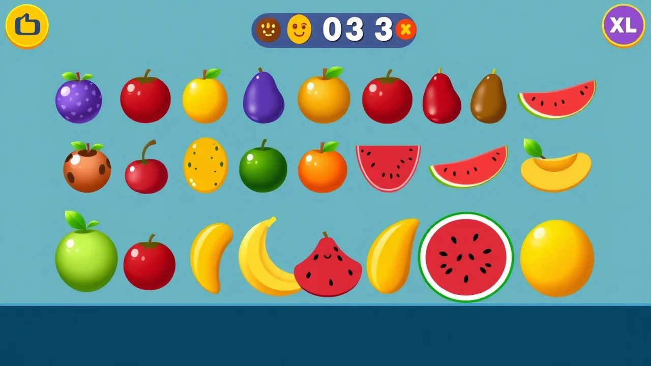 Play Funny Fruits 2026: Merge Fruit Unblocked for High Scores