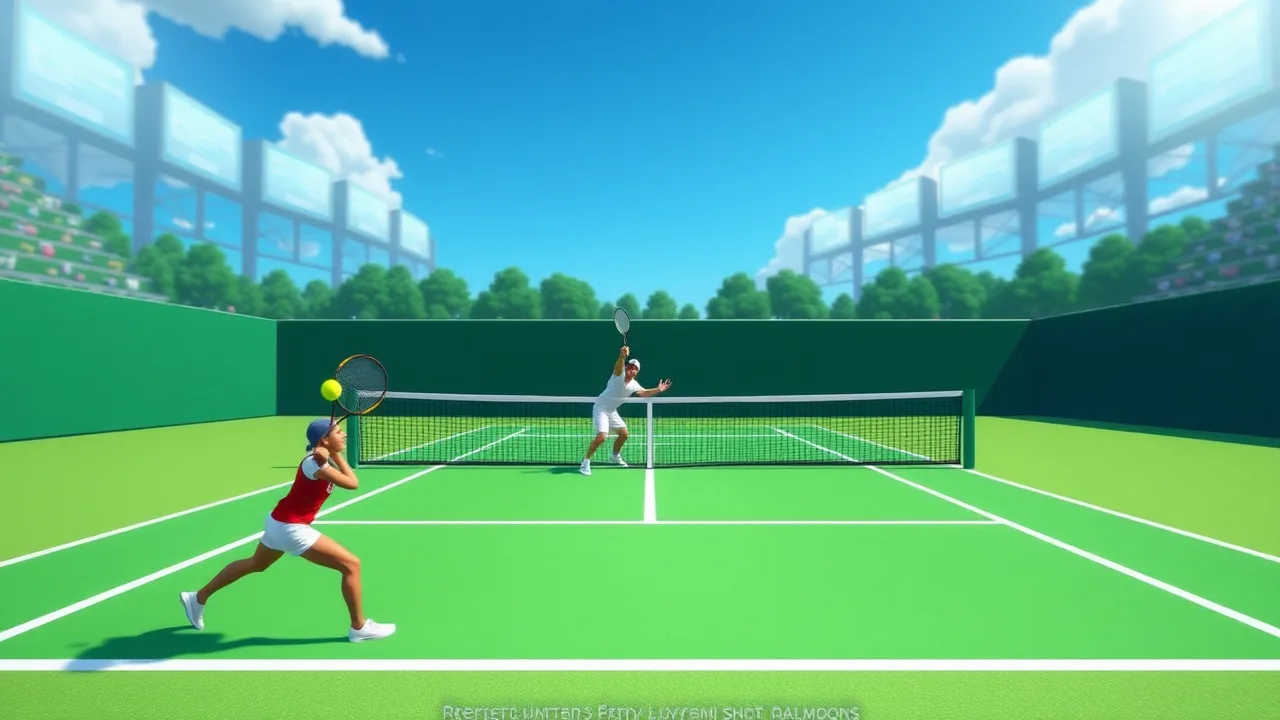 Tennis Master: The Ultimate Court Showdown