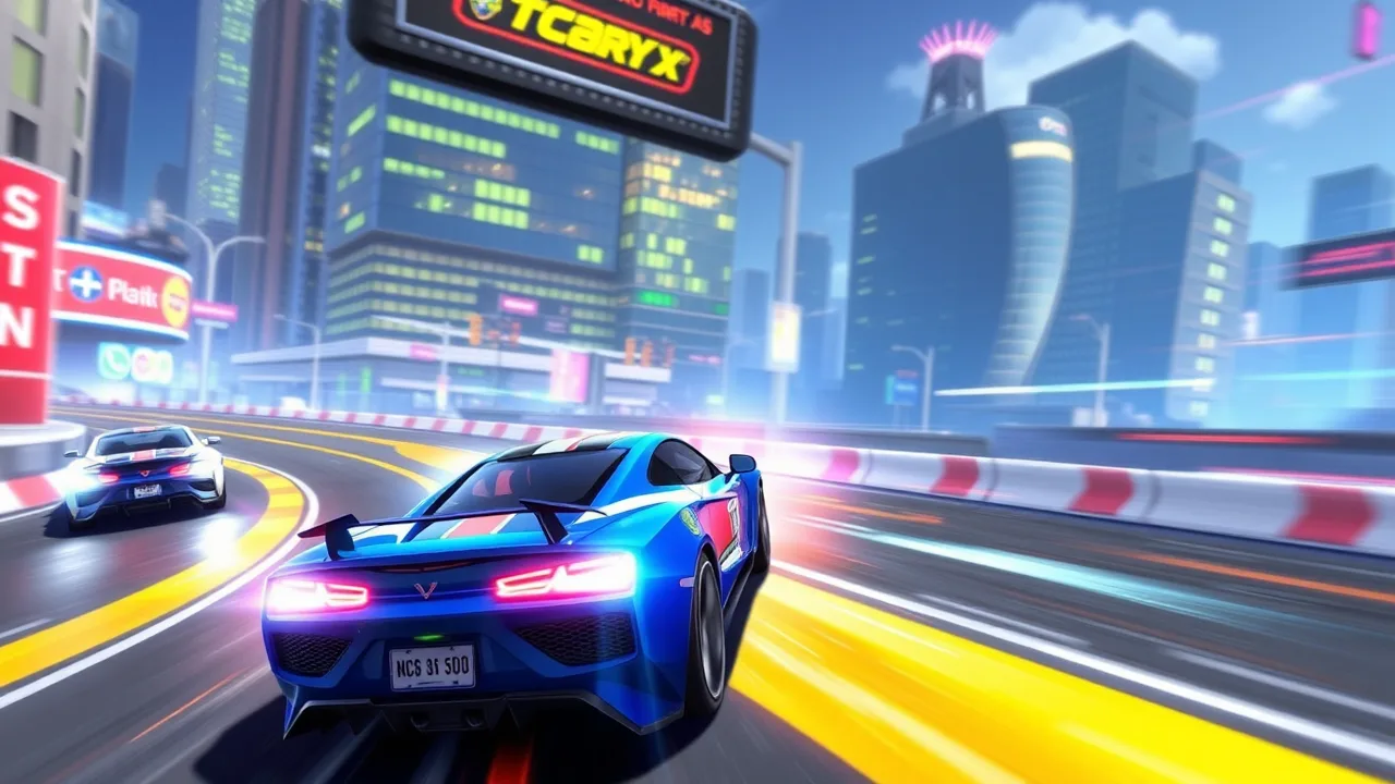 top speed 3d unblocked Free Racing Game image