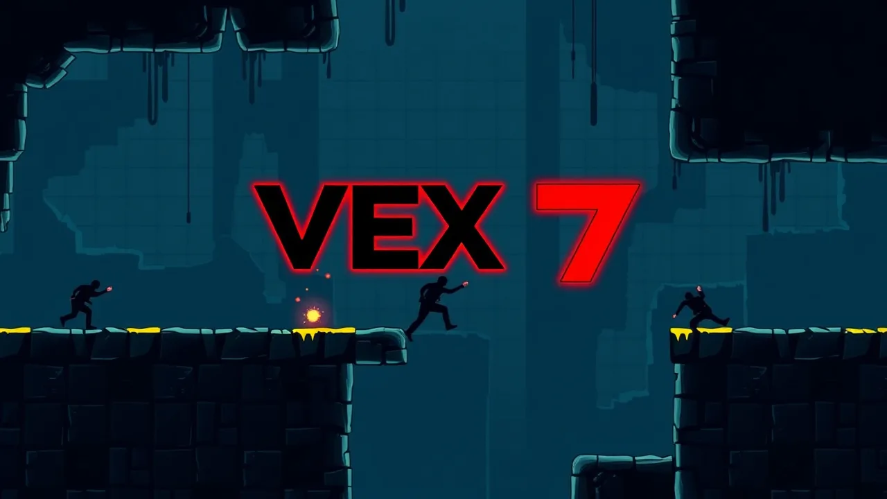 Vex 7 Unblocked: Fast Parkour Platformer Runs You Can Play Anywhere image