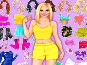 Baby Girl Dish Washing & Dress-Up image