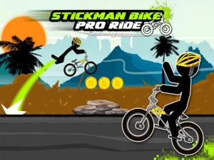 Stickman Bike Pro Ride image