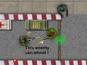 Zombie Shooting 2D image