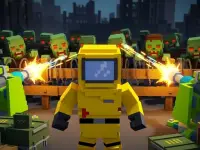 Pixel Zombie Base Defense image